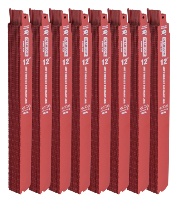 12" Diablo Auto Dismantling Bi-Metal Recip Blade (200-pack)
