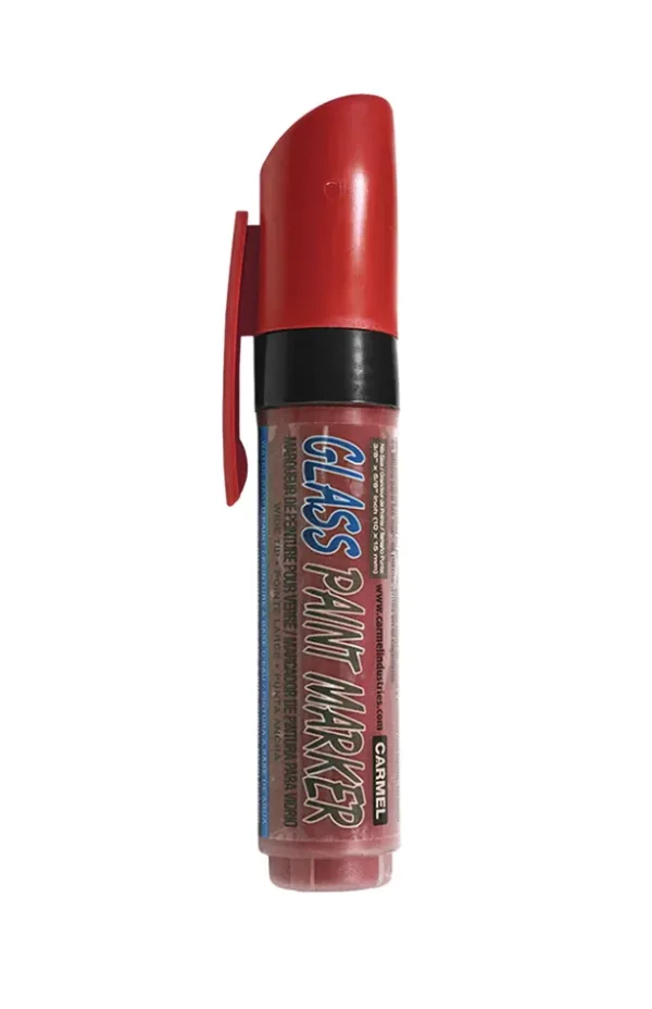 Glass Paint Marker - Wide Tip - Red