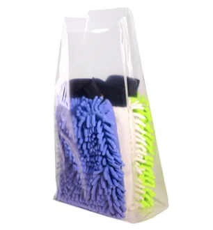 Clear Gusseted Bags 10x8x20" 1.5-2-3 mil