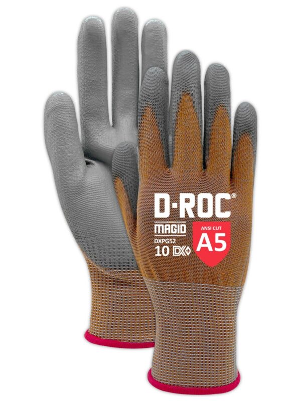 Poly Coated Work Gloves - Cut level 5