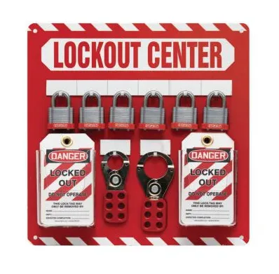 Lockout Center - 6-Padlock Lockout Store-Board™