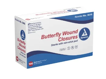 Butterfly Wound Closure Strips 100 pack