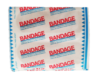 Bandage Strip Adhesive 1″x3″ 50 Pack