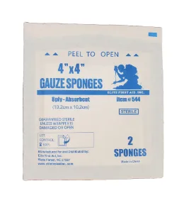 Gauze Sponge Pad 4"x4" 50 Pack