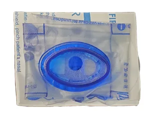 CPR Mask with Pouch, One way 2 Pack