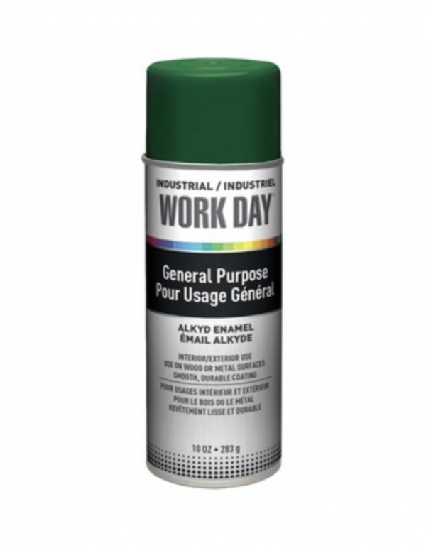 Krylon Work Day - GREEN - Industrial Spray Paint