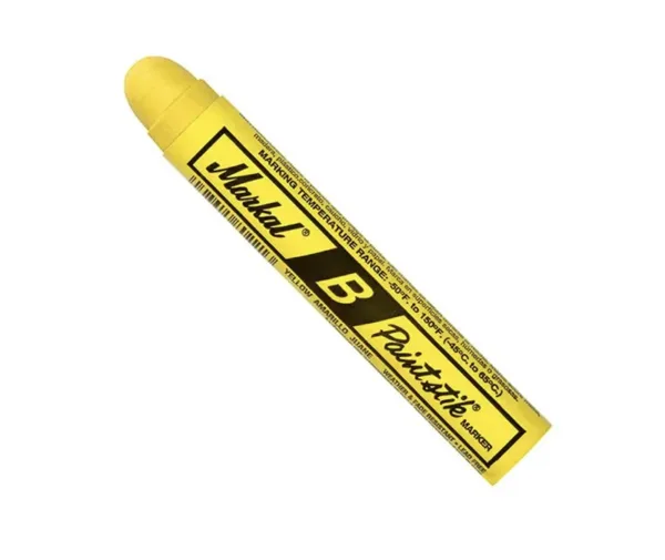 MARKAL - "B" Yellow Paintstik® – (Box of 12)