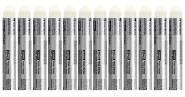Paint Crayon - White - 12 per box