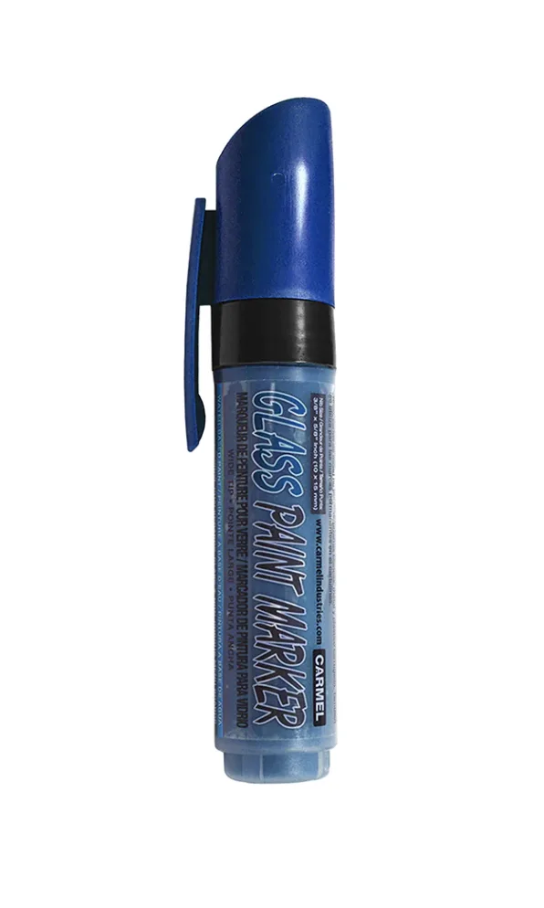 Glass Paint Marker - Wide Tip - Blue