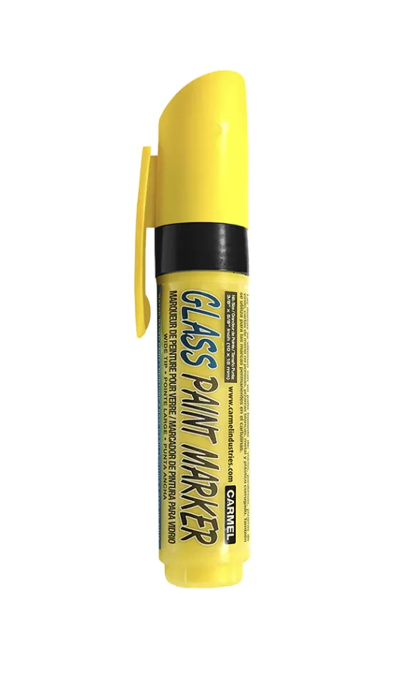 Glass Paint Marker - Wide Tip - Yellow
