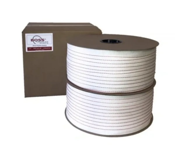 3/4" X 1650' BOSS Woven Strapping - 2,700 LBS