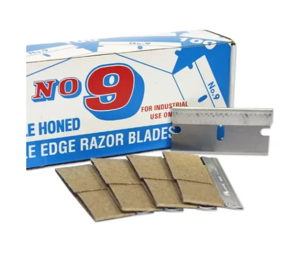 Single Edge #9 Industrial Blades - 100 blades/box