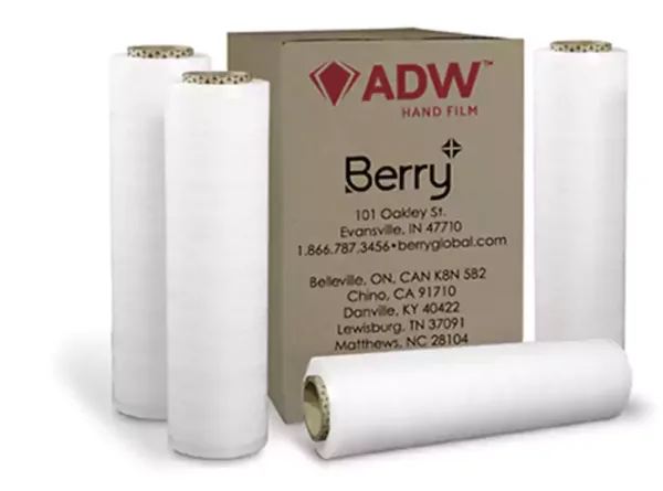 16" CLEAR Stretch Wrap 65GA. Cast Hand Stretch Film 1500 FT/Roll