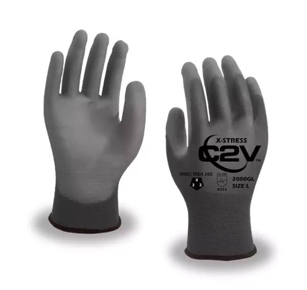 X-Stress - 2000G - Work Glove - (Polyurethane Grip)