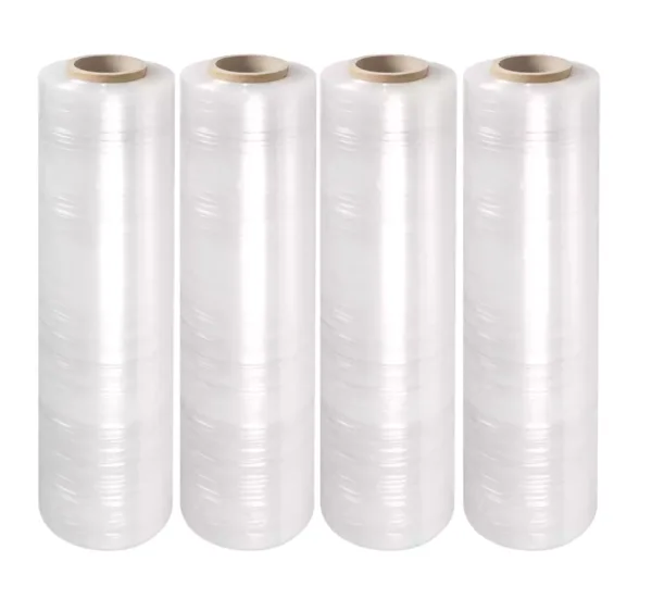 18" CLEAR Stretch Wrap – 80 Gauge - 1,500 feet