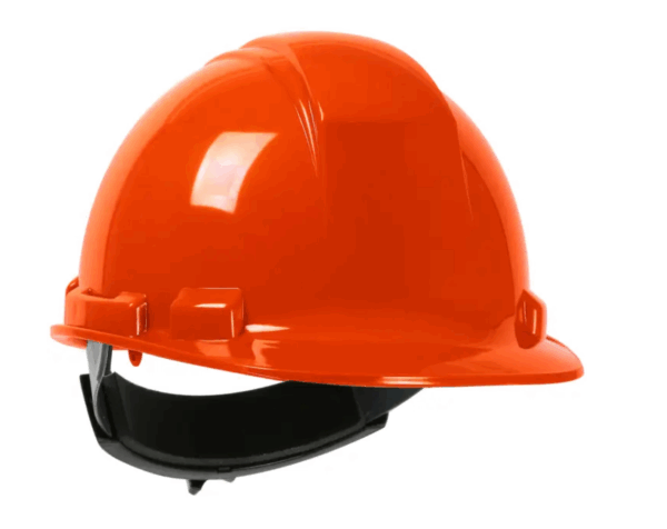 PIP Dynamic Whistler Cap Style Hi-Vis Orange Non-Vented Hard Hat with Wheel Ratchet