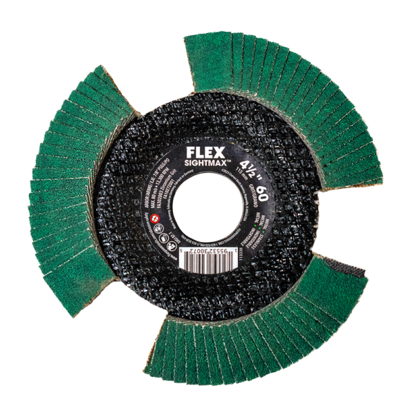 4-1/2” SIGHTMAX™ 60 Grit Flap Disc