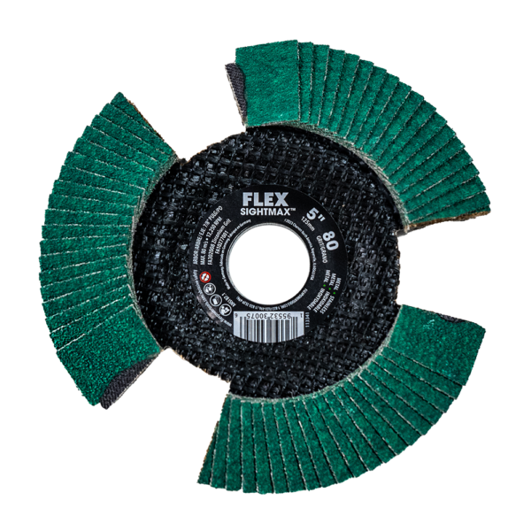 5” SIGHTMAX™ 80 Grit Flap Disc