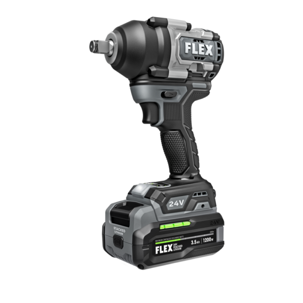 1/2" MID-TORQUE IMPACT WRENCH STACKED LITHIUM KIT