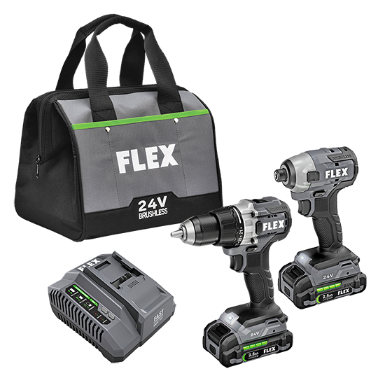 DRILL DRIVER AND IMPACT DRIVER KIT
