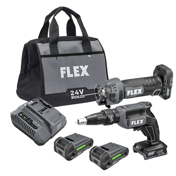 DRYWALL SCREW GUN AND CUT OUT TOOL KIT