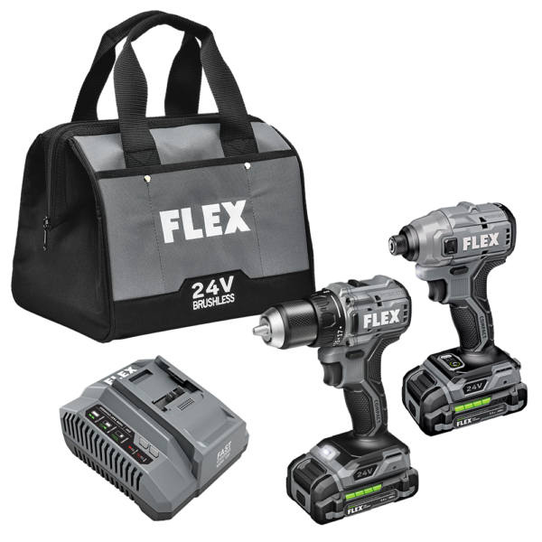 COMPACT DRILL DRIVER AND COMPACT IMPACT DRIVER COMBO KIT