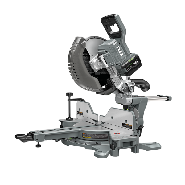 12" DUAL BEVEL SLIDING MITER SAW STACKED LITHIUM KIT (1x10.0Ah Stacked Battery+280W charger)