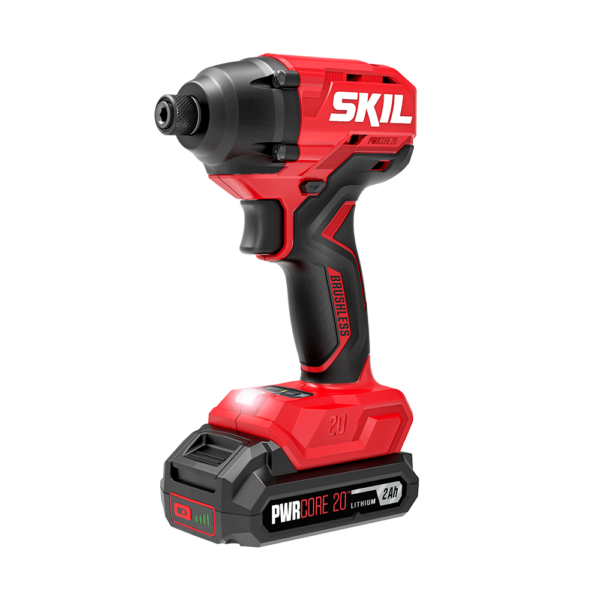 20V Brushless 1/4 In. Hex Impact Driver Kit